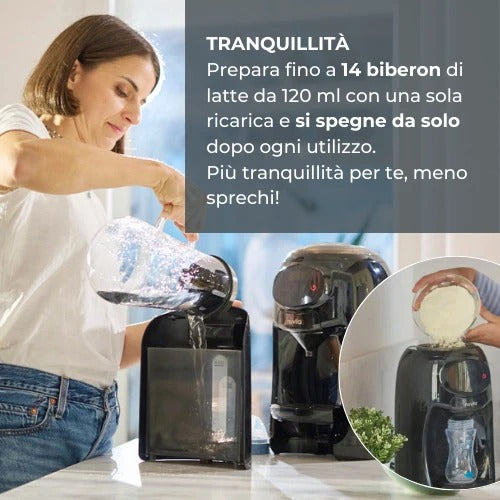 Preparatore istantaneo di biberon, Lattespresso