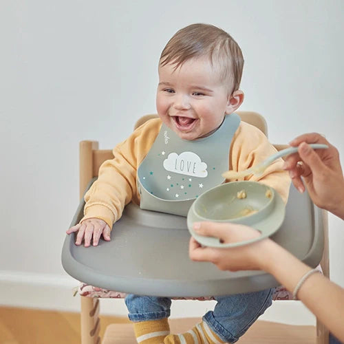 Set 2 Bavaglini in silicone Nuvita