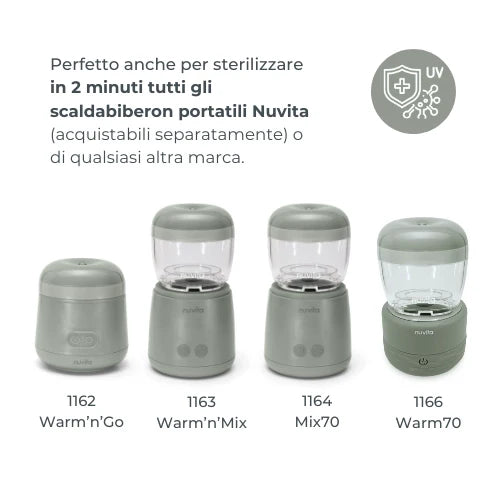 Sterilizzatore portatile ciuccio Nuvita