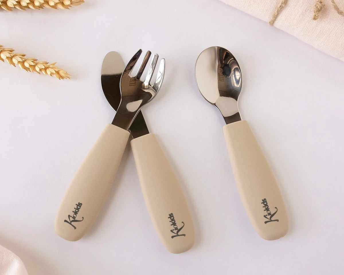 Set 3 posate in acciaio