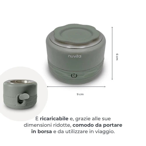 Scaldabiberon portatile Nuvita 70 gradi