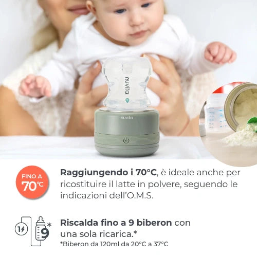 Scaldabiberon portatile Nuvita 70 gradi