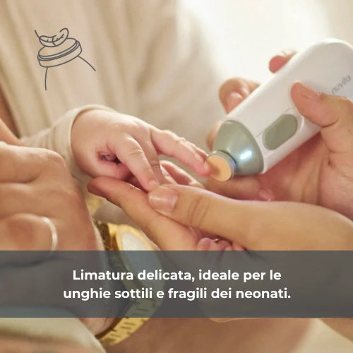 Taglia unghie elettrico Nuvita