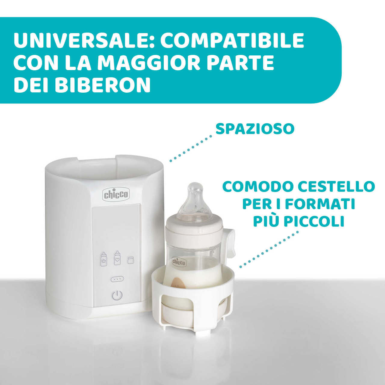 Scaldabiberon casa Chicco