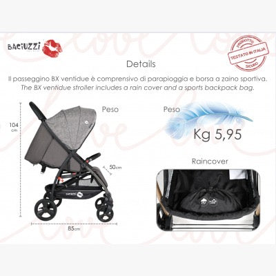 Passeggino Baciuzzi BX22