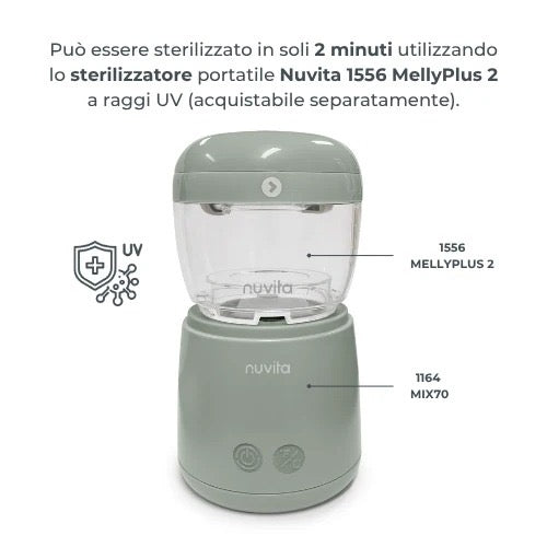 Scaldabiberon portatile Nuvita 70 gradi