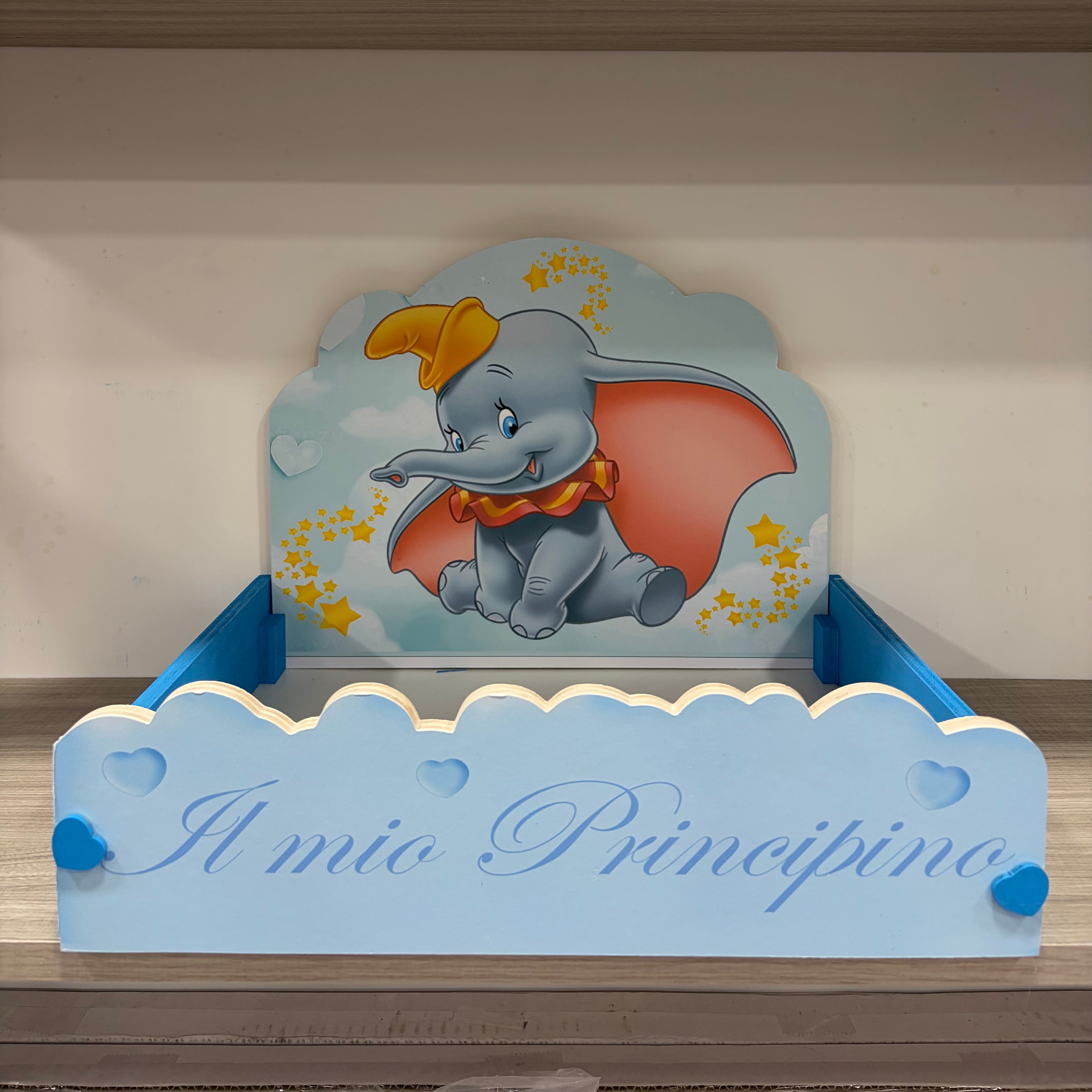 Cesto in legno “Il mio Principino”