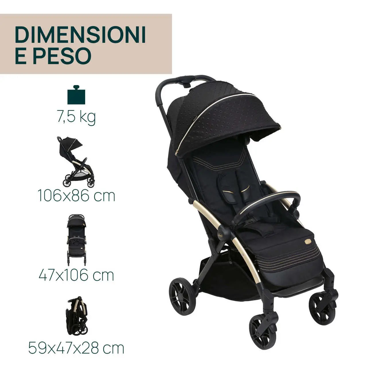 Chicco Goody Xplus Edizione Limitata Bronze