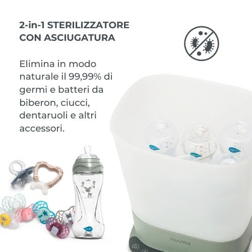 NUVITA Sterilizzatore con asciugatura 2 in 1 SteriDry - 1088
