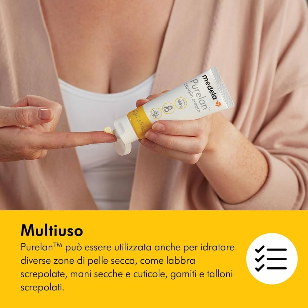 Purelan Medela: crema per capezzoli alla lanolina