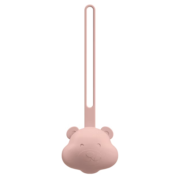 Portaciuccio in silicone Rosa