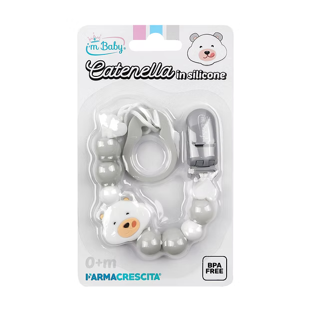 I'm baby Catenella in silicone Grigio