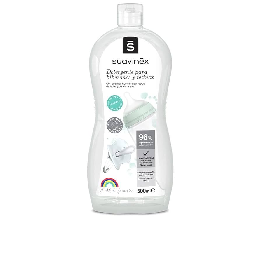 Detergente stoviglie e biberon Suavinex 500ml