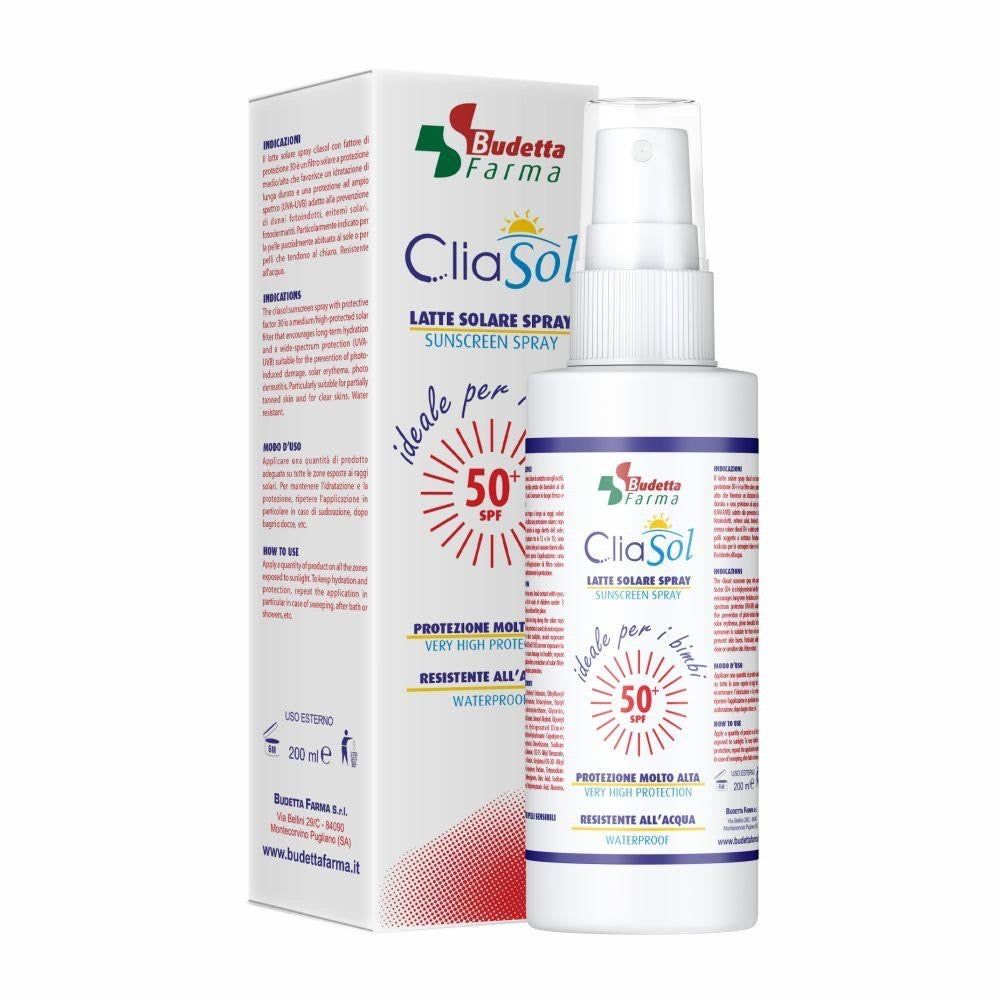 CLIASOL LATTE SOLARE SPRAY SPF 50+