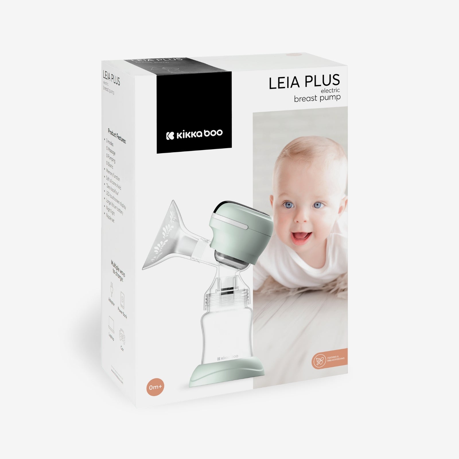 Tiralatte elettrico KikkaBoo Leia