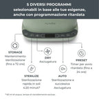 NUVITA Sterilizzatore con asciugatura 2 in 1 SteriDry - 1088