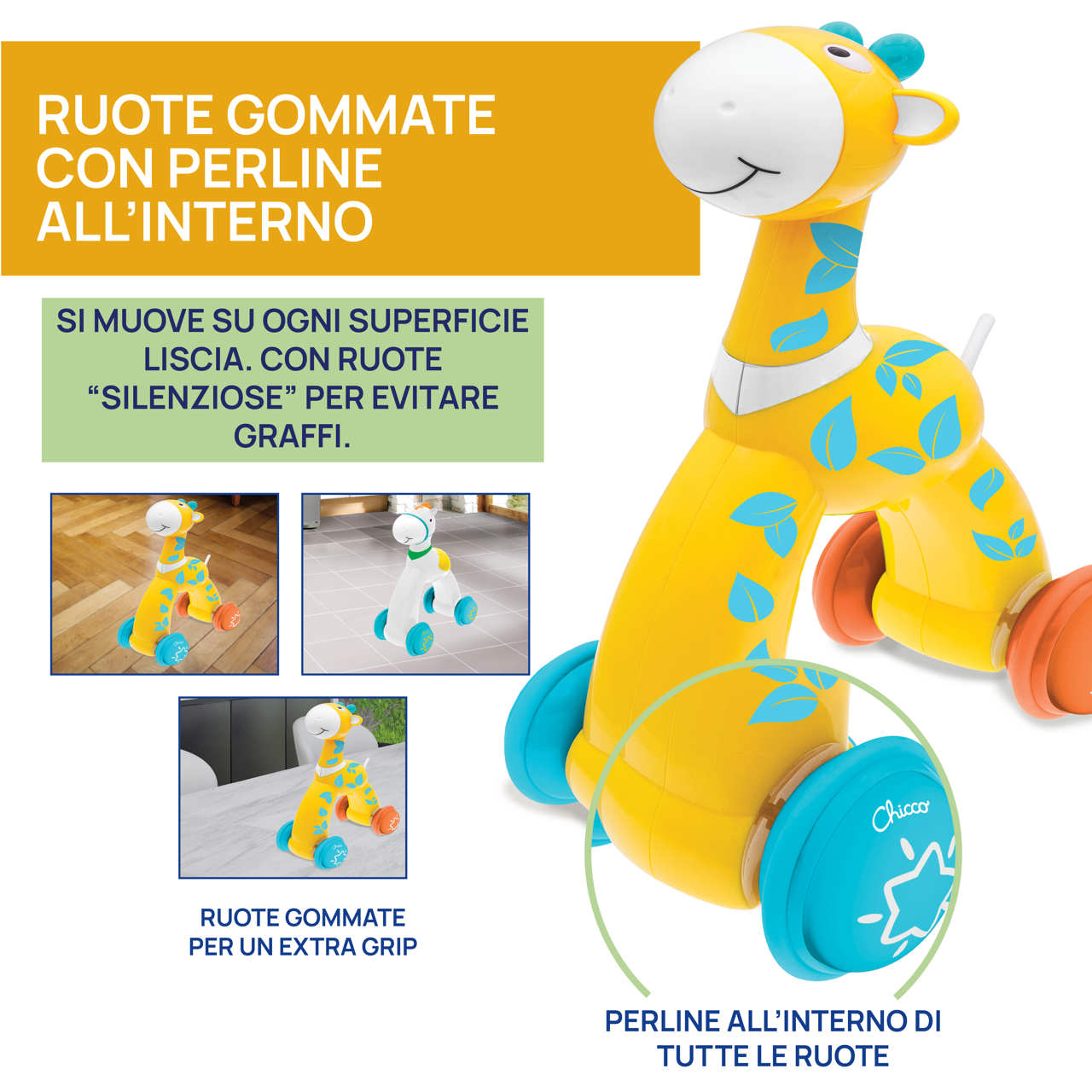 Giraffa push&go Chicco