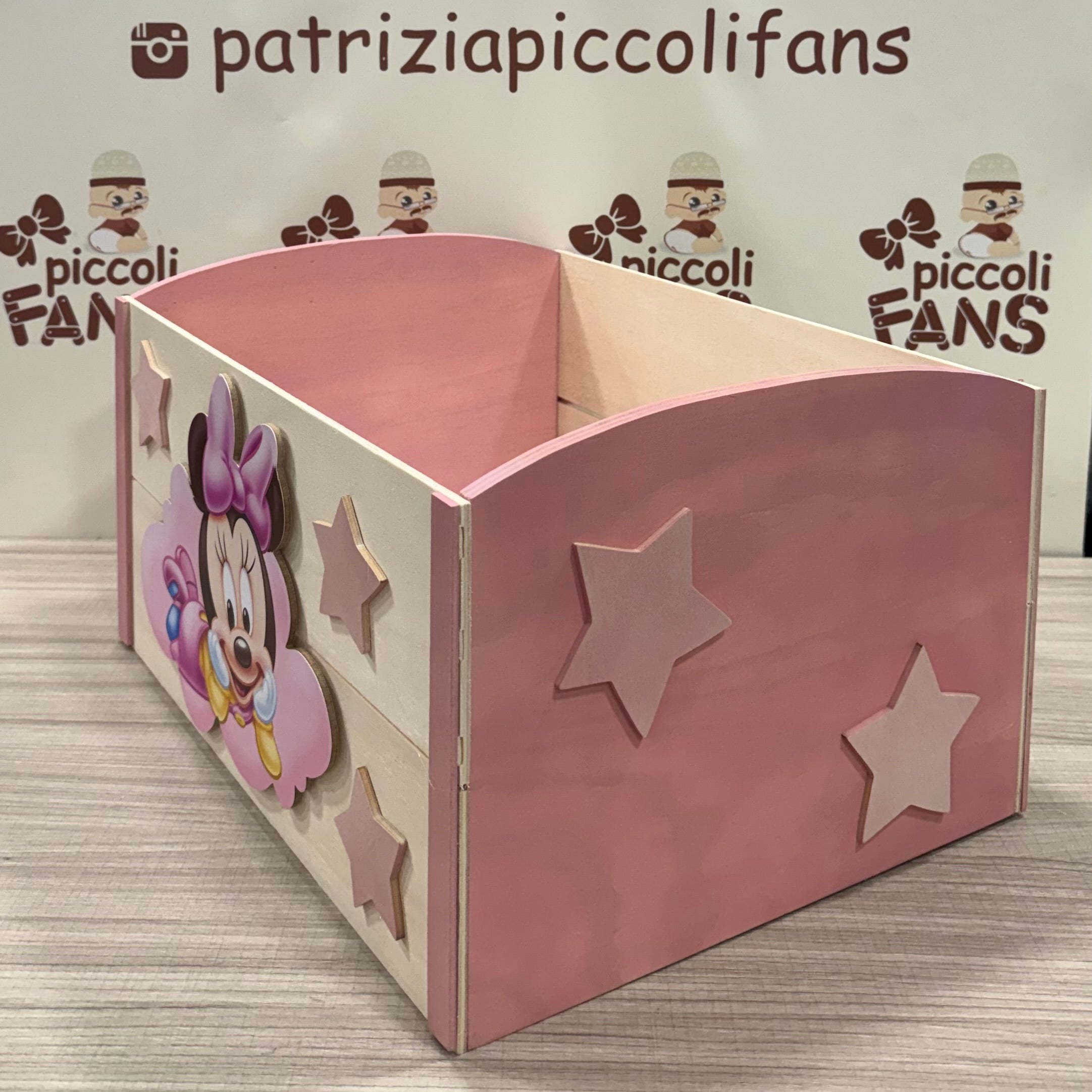 Cesto in legno Minnie