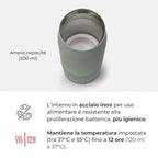 Bollitore scalda latte portatile nuvita