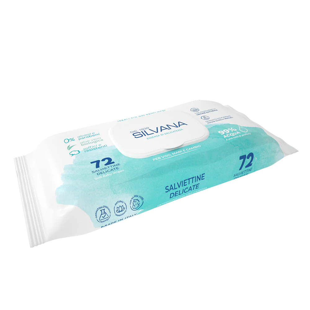 Salviettine delicate 72pz