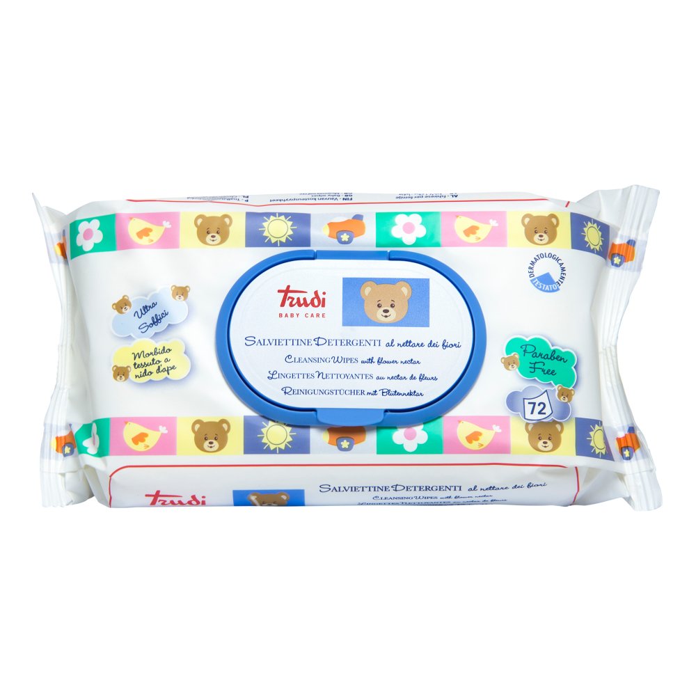 Salviettine detergenti Trudi 72pz