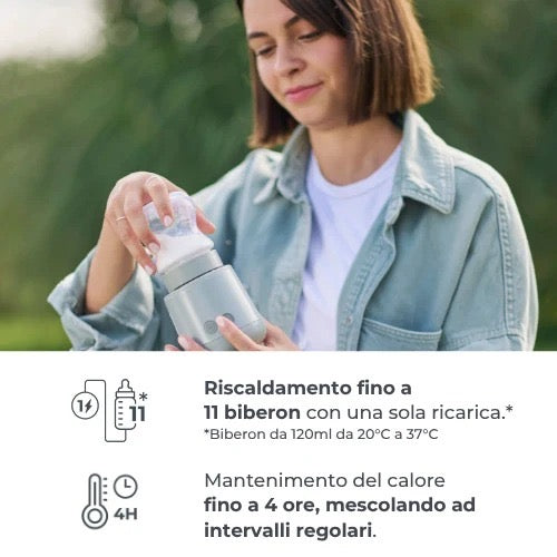 Scaldabiberon portatile Nuvita 70 gradi