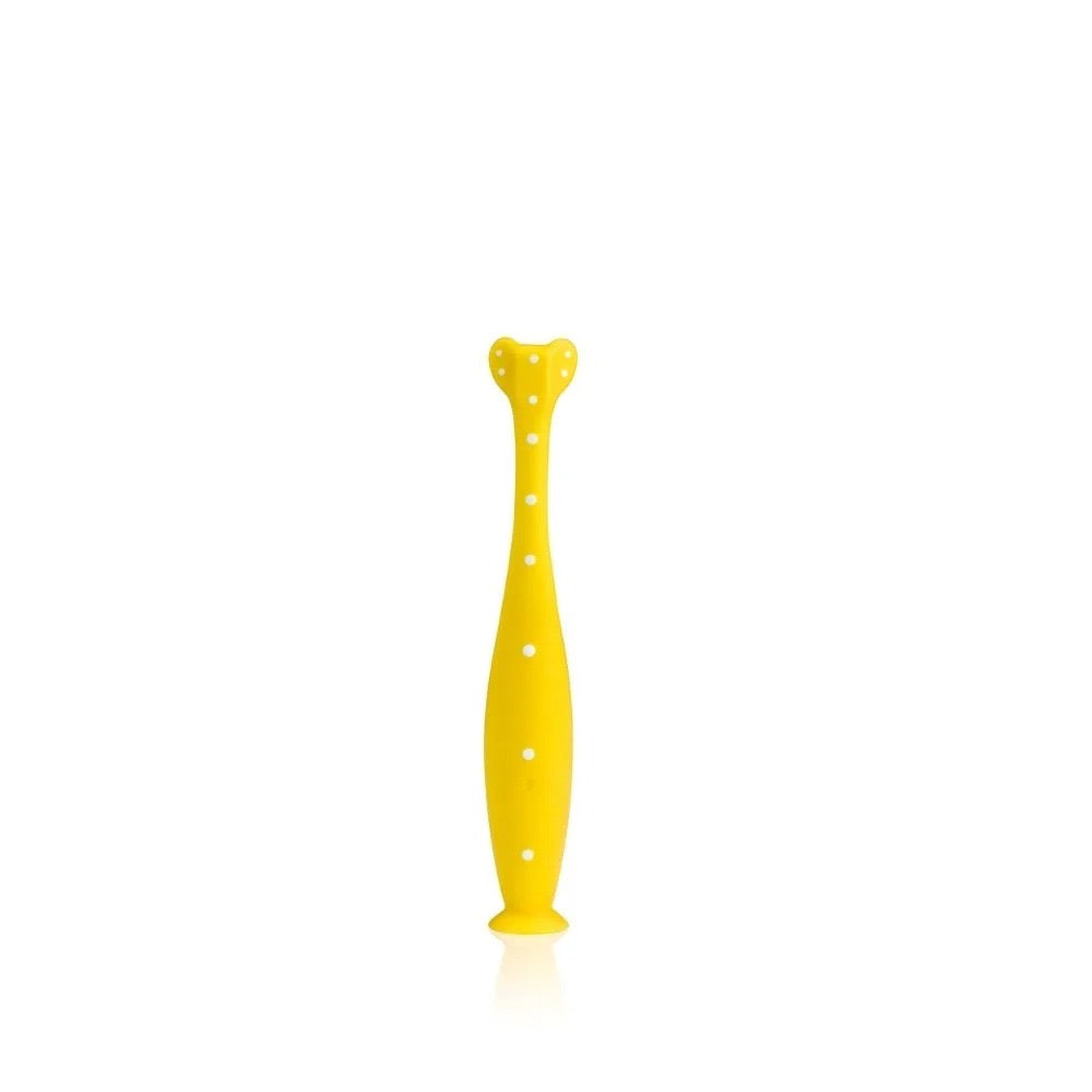 Spazzolino per bambini triangolare Frida Baby Toothhugger