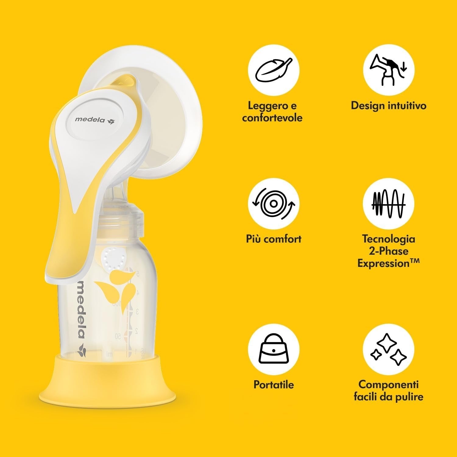 Tiralatte manuale Harmony Medela