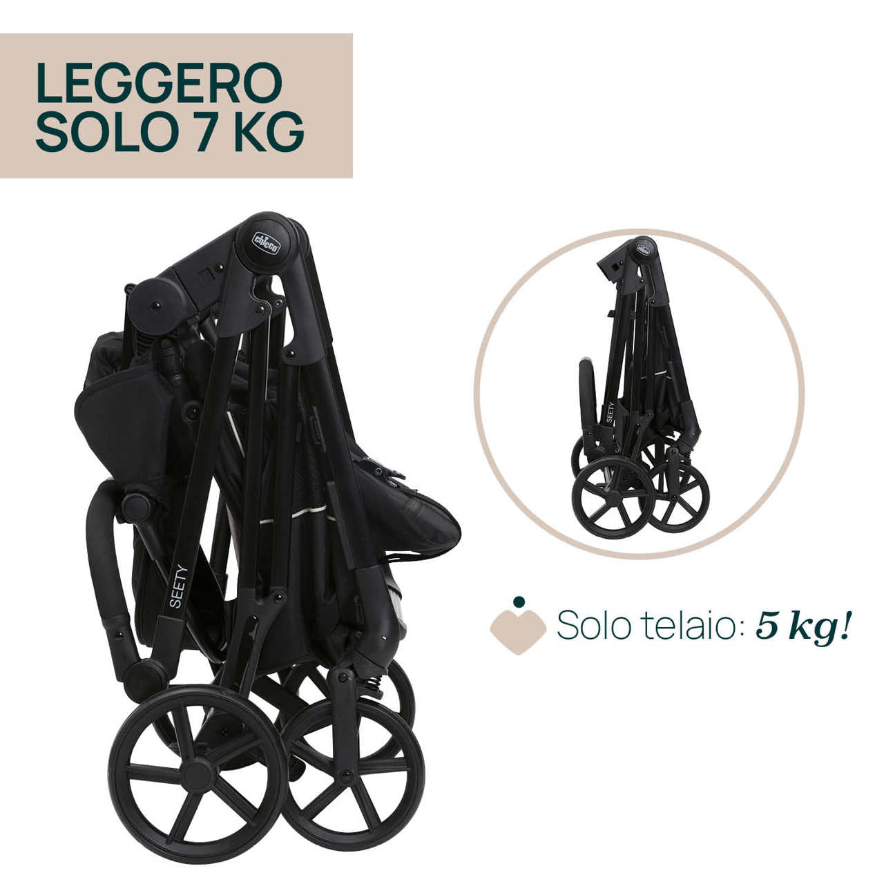 Chicco Seety Etna black