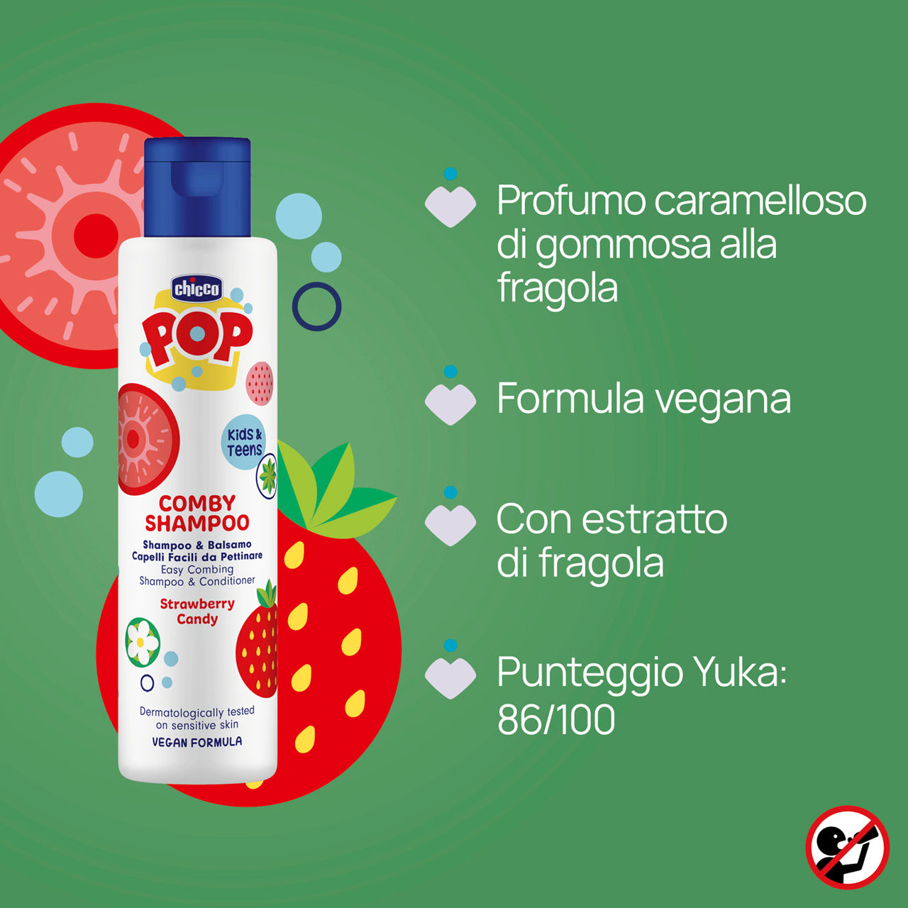 Shampoo&Balsamo Strawberry 250ml