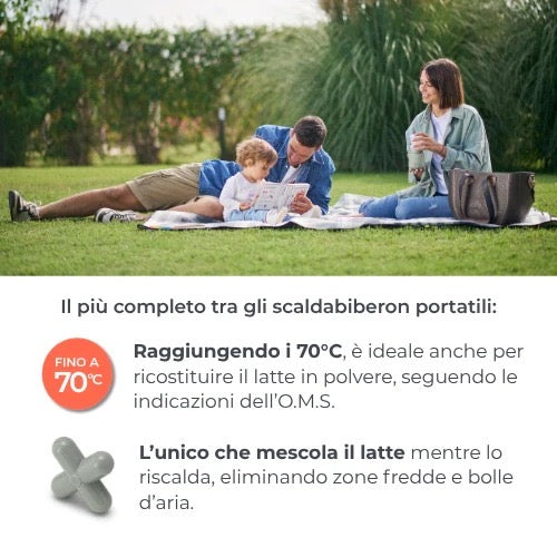 Scaldabiberon portatile Nuvita 70 gradi