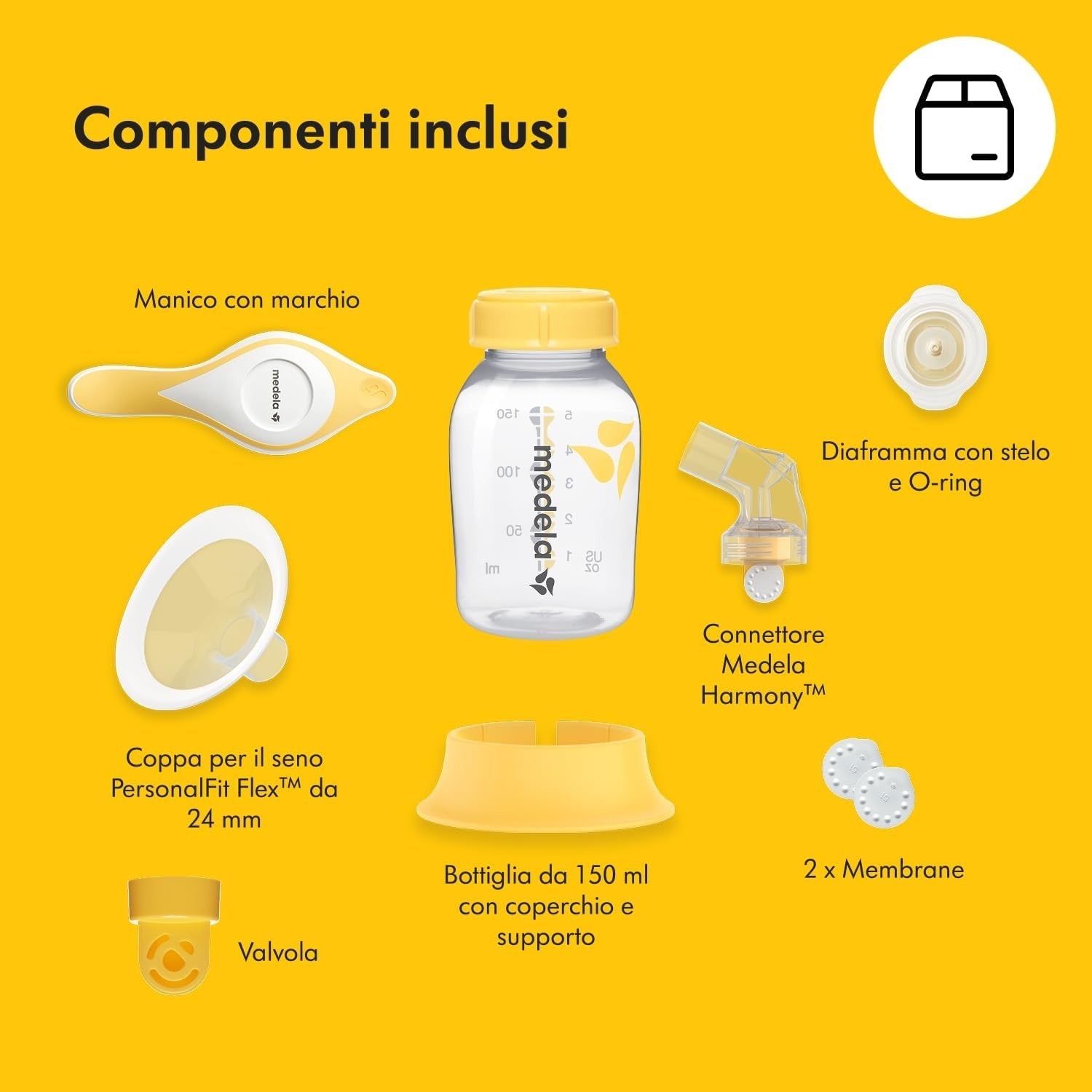 Tiralatte manuale Harmony Medela
