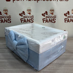 Cesto in legno Azzurro