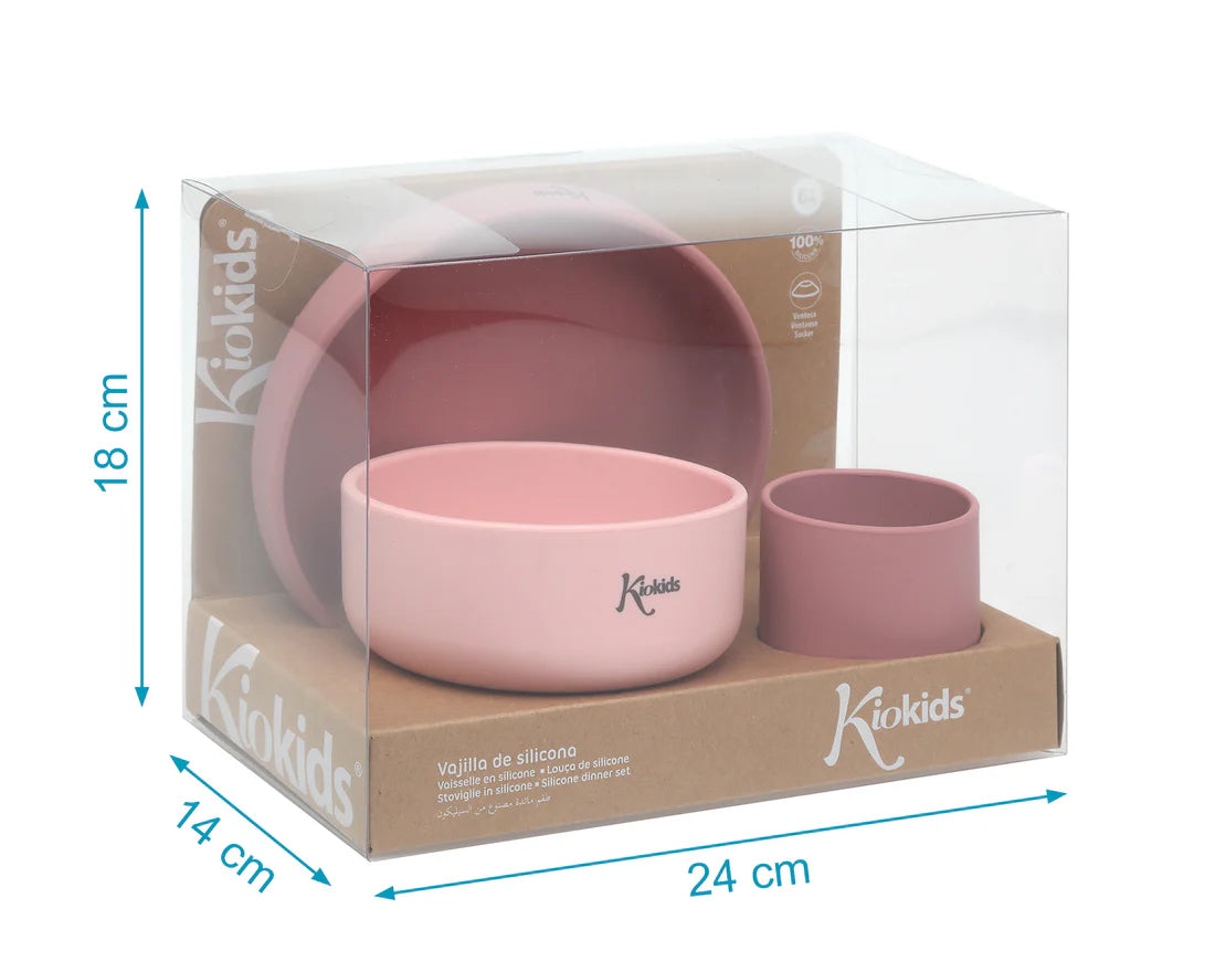 Set pappa in silicone kiokids