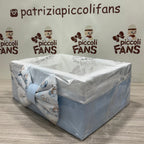 CESTO IN LEGNO AZZURRO