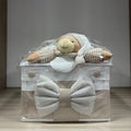 Baule in legno Piccolo Beige