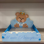 Cesto in legno “Il mio Principino”