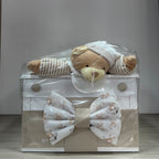 Baule in legno Piccolo Beige