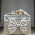 Baule in legno grande Beige