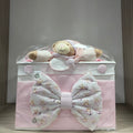 Baule in legno grande Rosa