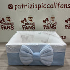 Cesto in legno Azzurro