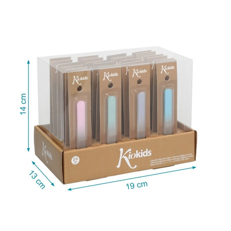 Limetta unghie in vetro kiokids