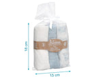 Set 3 Mussole KioKids blu