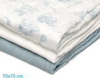 Set 3 Mussole KioKids blu