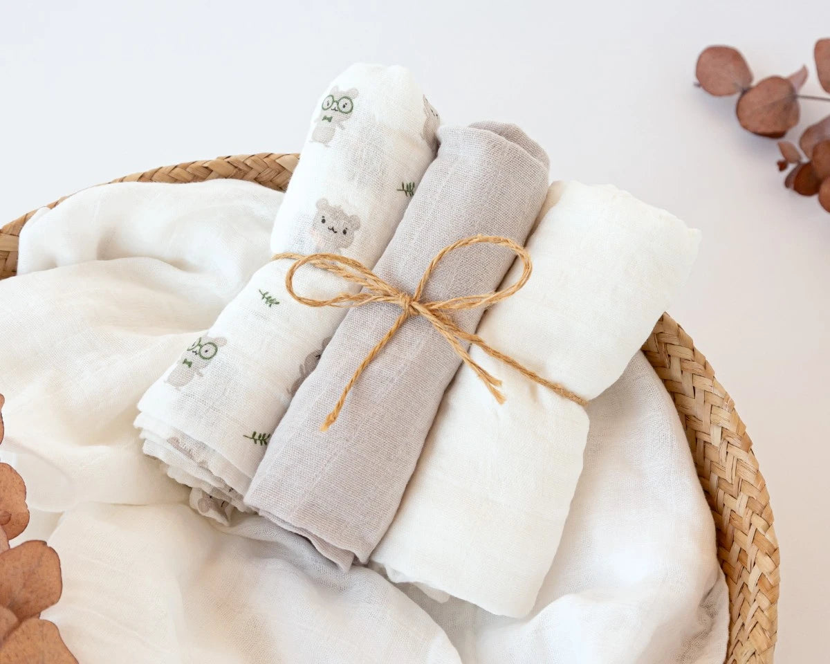 Set 3 Mussole KioKids grigio