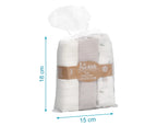 Set 3 Mussole KioKids grigio