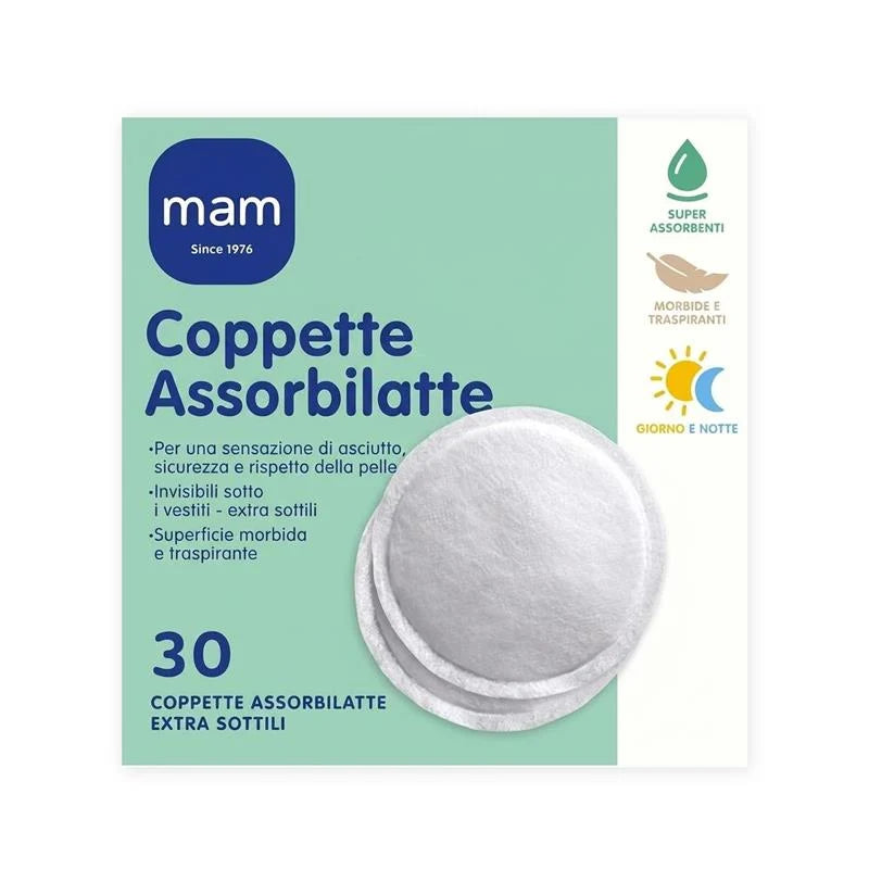 Coppette assorbilatte 30pz Mam