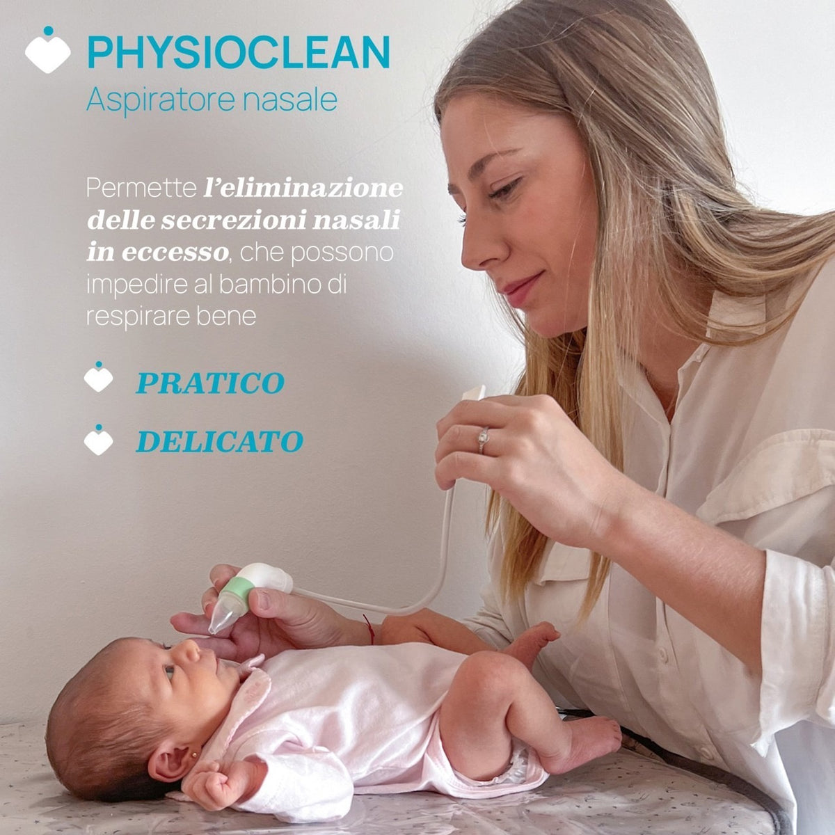Aspiratore nasale Physioclean Chicco