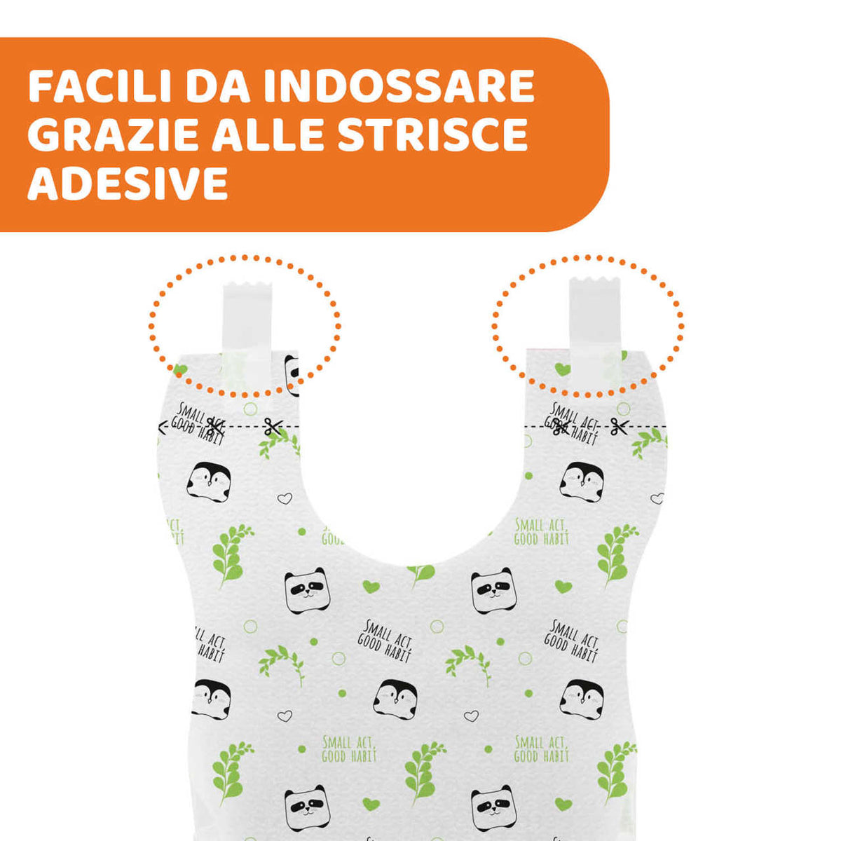 BAVAGLINI MONOUSO COMPOSTABILI 36PZ Chicco