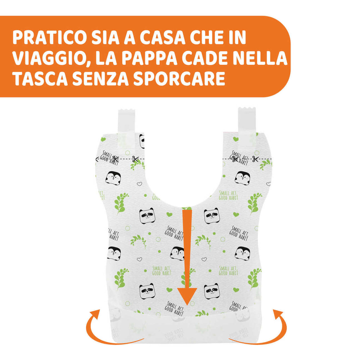 BAVAGLINI MONOUSO COMPOSTABILI 36PZ Chicco